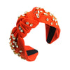 Wholesale Women's Cloth Baroque Style Diamond Knotted Widebrimmed Headband Hair Accessories