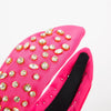 Wholesale Women's Cloth Baroque Style Diamond Knotted Widebrimmed Headband Hair Accessories