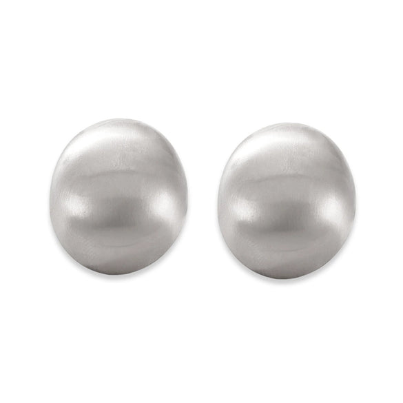 Wholesale Women's Cold Chic Geometric Oval Titanium Steel Electroplated Earrings Fashion Ear Jewelry