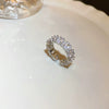 Wholesale Women's Copper Animal Zodiac Snakeshaped Open Ring With Electroplating Design