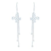 Wholesale Women's Copper Butterfly Zirconia Earrings Little Fresh Animal Style