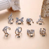 Wholesale Women's Copper Cartilage Ear Clip With Geometric Pattern And Electroplating Process