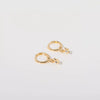 Wholesale Women's Copper Diamond Treatment Star Earrings With Five Pointed Star Design