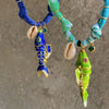 Wholesale Women's Copper Electroplated Geometric Coral Fish Bead Necklace