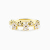 Wholesale Women's Copper Geometric And Flower Sweet Pastoral Ring