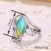 Wholesale Women's Copper Geometric Design Ring Set With Zirconia