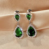Wholesale Women's Copper Geometric Drop Shape Highend Minimalist Earrings