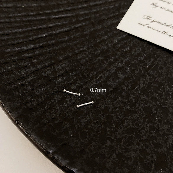 Wholesale Women's Copper Geometric Ear Stud Earrings With Electroplating