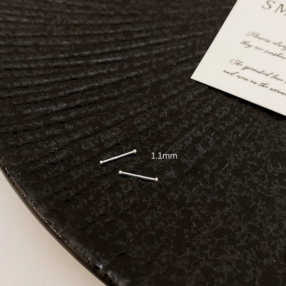 Wholesale Women's Copper Geometric Ear Stud Earrings With Electroplating