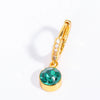 Wholesale Women's Copper Geometric Inlaid Rhinestone Personality Earrings