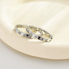 Wholesale Women's Copper Geometric Light Luxury Style Inlaid Zircon Earrings