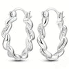 Wholesale Women's Copper Geometric Microinlaid Zircon Earrings Accessible Luxury Fashion Accessories