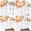 Wholesale Women's Copper Geometric Rhombus And Ushape Claw Chain Long Tassel Exaggerated Earrings