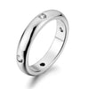 Wholesale Women's Copper Geometric Ring With Electroplating Process