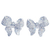 Wholesale Women's Copper Geometric Style Microencrusted Zircon Earrings Set With Diamonds