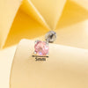 Wholesale Women's Copper Geometric Zirconia Cartilage Piercing Jewelry