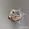 Wholesale Women's Copper Geometric Zirconia Fashion Ring