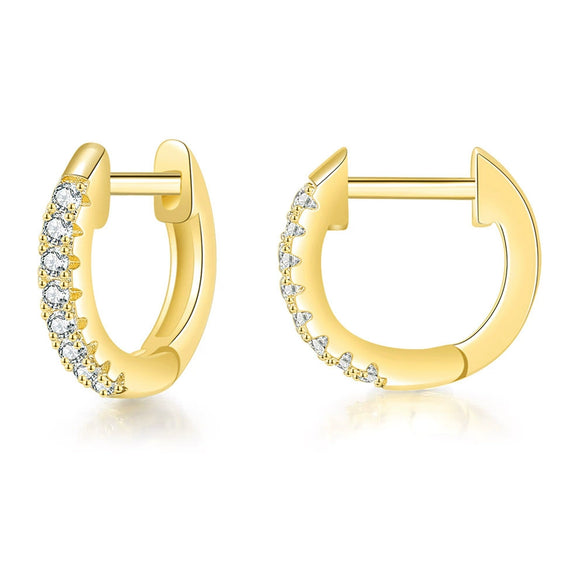 Wholesale Women's Copper Goldplated Geometric Alloy Inlaid Artificial And Semiprecious Stones Earrings