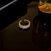 Wholesale Women's Copper Goldplated Geometric Opening Ring Jewelry
