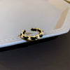 Wholesale Women's Copper Goldplated Geometric Opening Ring Jewelry