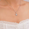 Wholesale Women's Copper Inlaid Zircon Ocean Series Turtle Pendant Necklace Electroplated Animal Zodiac Stylish Fashion Versatile Clavicle Chain Jewelry