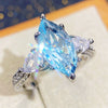 Wholesale Women's Copper Jewelry Inlaid Zircon With Geometric Pattern And Horse Eye Shape