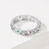 Wholesale Women's Copper Jewelry With Flower Style And Zirconia Design