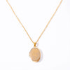 Wholesale Women's Copper Ochain Retro Plant Flowers Geometric Open And Close Photo Frame Photo Box Necklace With Electroplating