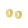 Wholesale Women's Copper Plated With Real Gold Microinlaid Zircon Ushape Geometric Tassel Earrings