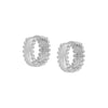 Wholesale Women's Copper Plated With Real Gold Microinlaid Zircon Ushape Geometric Tassel Earrings