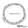 Wholesale Women's Copper Zirconia Geometric Style Bracelet