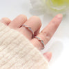 Wholesale Women's Copper Zirconium Ring Electroplated Versatile Style