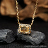 Wholesale Women's Crystal And 925 Sterling Silver Geometric Style Necklace Pendant Set With Gems And Cross Chain