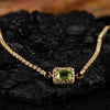 Wholesale Women's Crystal And 925 Sterling Silver Geometric Style Necklace Pendant Set With Gems And Cross Chain