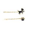Wholesale Women's Cute Animal Cat Hairpin Zinc Alloy Headdress