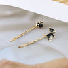Wholesale Women's Cute Animal Cat Hairpin Zinc Alloy Headdress