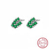 Wholesale Women's Cute Fresh Simple Fashion S925 Sterling Silver Garden Vegetable Earrings With Electroplating