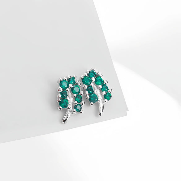 Wholesale Women's Cute Fresh Simple Fashion S925 Sterling Silver Garden Vegetable Earrings With Electroplating