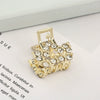 Wholesale Women's Cute Pearl Rhinestone Side Hair Clip Hair Accessories With Electroplating Treatment
