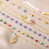 Wholesale Women's Devil's Eye Anklet Copper Foot Accessories