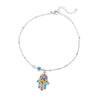 Wholesale Women's Devil's Eye Anklet Copper Foot Accessories