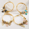 Wholesale Women's Diamondencrusted Geometric Butterfly Adjustable Bracelet Made Of Alloy Pearl And Stainless Steel