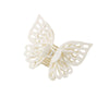 Wholesale Women's Double Layer Hollow Butterfly Claw Clip Hairpin Jewelry Ps Material Baking Varnish Treatment