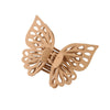 Wholesale Women's Double Layer Hollow Butterfly Claw Clip Hairpin Jewelry Ps Material Baking Varnish Treatment