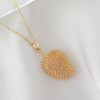 Wholesale Women's Durable Fruit Shaped Copper Necklace With Electroplating And O Word Chain