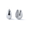 Wholesale Women's Earrings Silver Needle Copper Water Drop Ushaped Geometric Electroplated