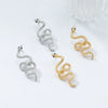 Wholesale Women's Earrings Zinc Alloy Animal Zodiac Electroplating Minimalist Style
