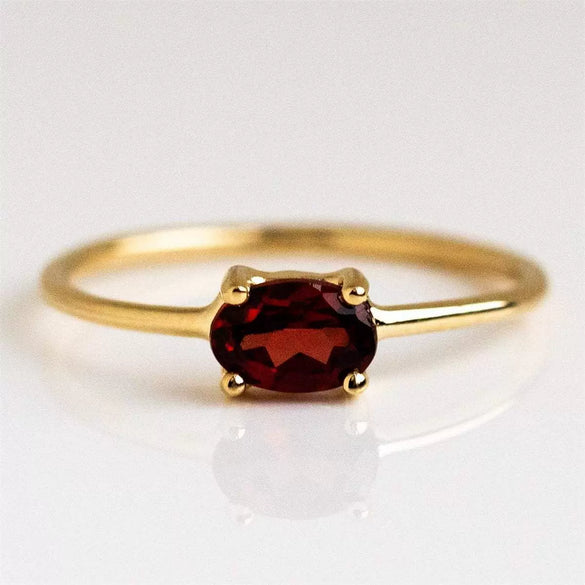 Wholesale Women's Eggshaped Colorful Diamond Zircon Ring Goldplated Brass Jewelry