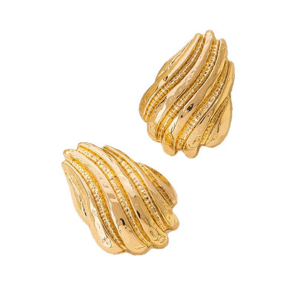 Wholesale Women's Electroplated Alloy Geometric Earrings Fashion Accessories