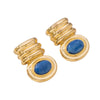 Wholesale Women's Electroplated Geometric Alloy Earrings French Retro Style